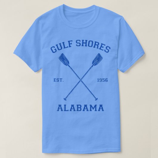 ガルフショアーズアラバマバケーション1 Tシャツ (デザイン正面)