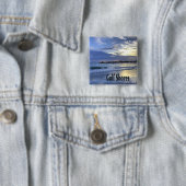 ガルフショアーズアラバマビーチサンライズピア 缶バッジ (インサイチュ)