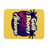 ガルフショアーズアラバマ マグネット (横)