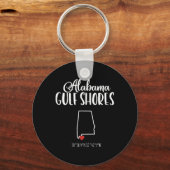 ガルフショアーズアラビマバケーションデスティネーション キーホルダー (正面)