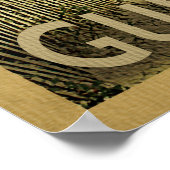 ガルフショアーズビーチヴィンテージトラベル ポスター (角)