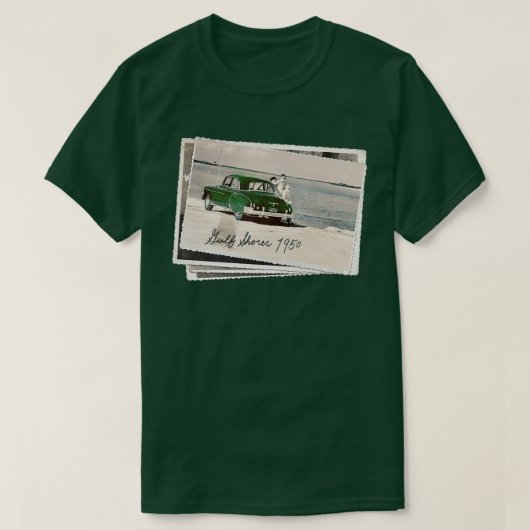 ガルフショアーズALヴィンテージ写真Tシャツ Tシャツ (デザイン正面)