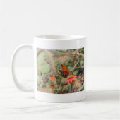 ガルフフリティラーオン《植物》百日草 コーヒーマグカップ (左)