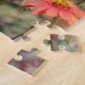 ガルフフリティラーオン《植物》百日草 ジグソーパズル (側面)