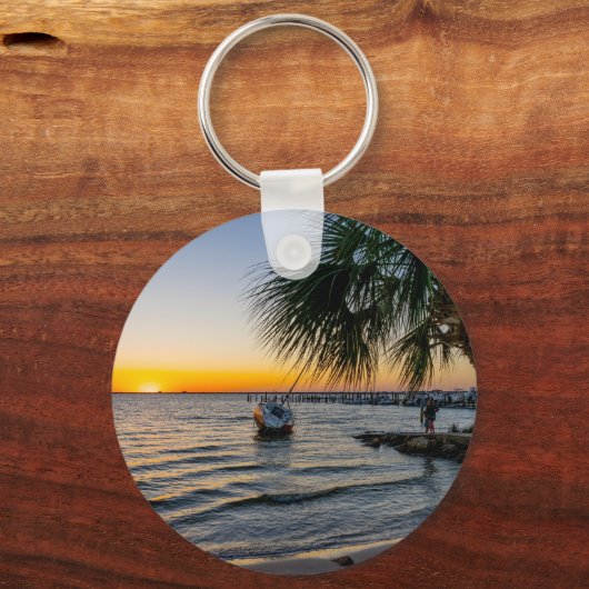 ガルフブリーズフロリダサンセットキーチェーン キーホルダー (裏面)