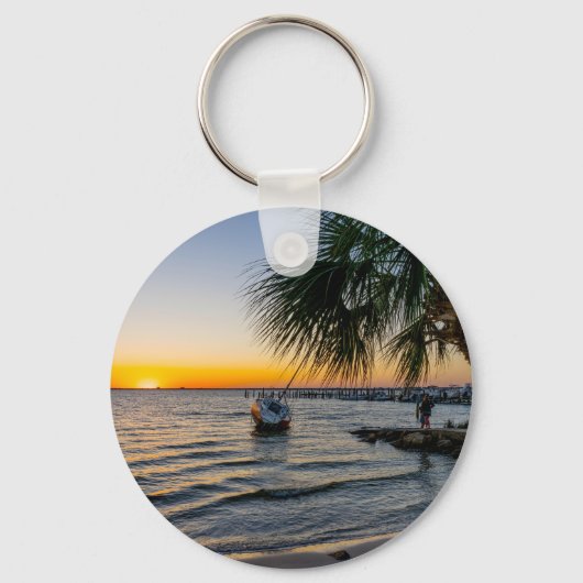 ガルフブリーズフロリダサンセットキーチェーン キーホルダー (裏面)