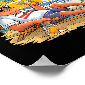 ガルフレトロオブアメリカエスト2025年ヴィンテージビーチバカット ポスター (角)