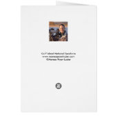 ガルフ島国立海岸ノートカード (裏面)