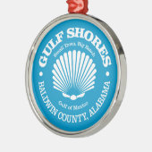 ガルフ・ショアーズ（シーシェル） メタルオーナメント (左)