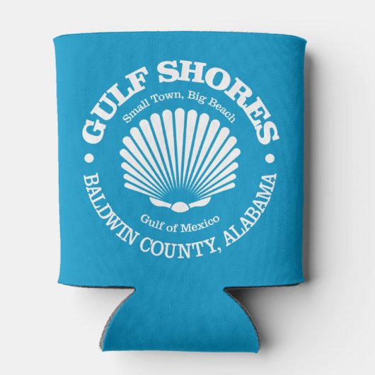 ガルフ・ショアーズ（シーシェル） 缶クーラー (裏面)