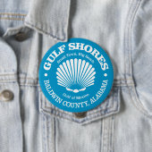 ガルフ・ショアーズ（シーシェル） 缶バッジ (インサイチュ)