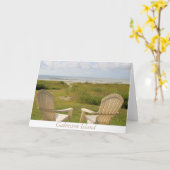 ガルベストンアイランドグリーティングカード カード (黄色い花)