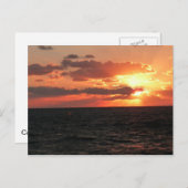 ガルベストンサンセット ポストカード (正面/裏面)