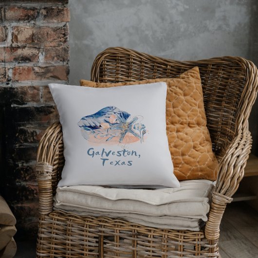 ガルベストンテキサス州シーシェル クッション