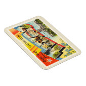 ガルベストンテキサス州TXオールドヴィンテージトラベル土産 マグネット (右側)