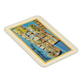 ガルベストンビーチテキサス州TXヴィンテージトラベル土産 マグネット (右側)