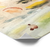 「ガルベストンポップ・アートのビーチのタールとトップス」 Jeff Hankamer ポスター (角)