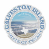 ガルベストン島(C) シール (正面)