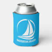 ガルベストン島(C) 缶クーラー (缶裏面)