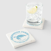 ガルベストン（ウミガメ） ストーンコースター (横)