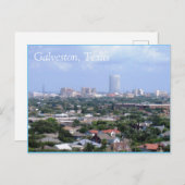 ガルベストン,テキサス州 – はがき (正面/裏面)