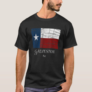 ガルベストンTX Tシャツテキサス州国旗Tシティ州 Tシャツ