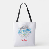 ガルミッシュパルテンカーチェンババリアヴィンテージアルプス トートバッグ (裏面)