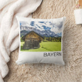 ガルミッシュパルテンカーチェンババリアAlpsパノラマ クッション (ブランケット)