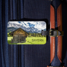 ガルミッシュパルテンカーチェンババリアAlpsパノラマ ラゲッジタグ