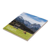 ガルミッシュパルテンキルヘンアルプスババリアGermany タイル (側面)