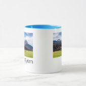 ガルミッシュパルテンキルヘンアルプスババリアGermany マグカップ (中央)