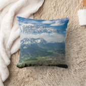 ガルミッシュ – パルテンカーチェンバヴァリアアルプスパノラマギフト クッション (ブランケット)