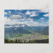 ガルミッシュ – パルテンカーチェンバヴァリアアルプスパノラマギフト シーズンポストカード (正面)