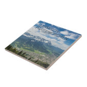 ガルミッシュ – パルテンカーチェンバヴァリアアルプスパノラマギフト タイル (側面)