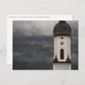 ガルミッシュ・パルテンキルヘンミスト ポストカード (正面/裏面)