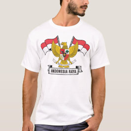 ガルーダ、インドネシアの国旗 Tシャツ