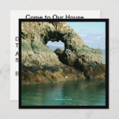 ガル島、アラスカ 招待状 (正面/裏面)