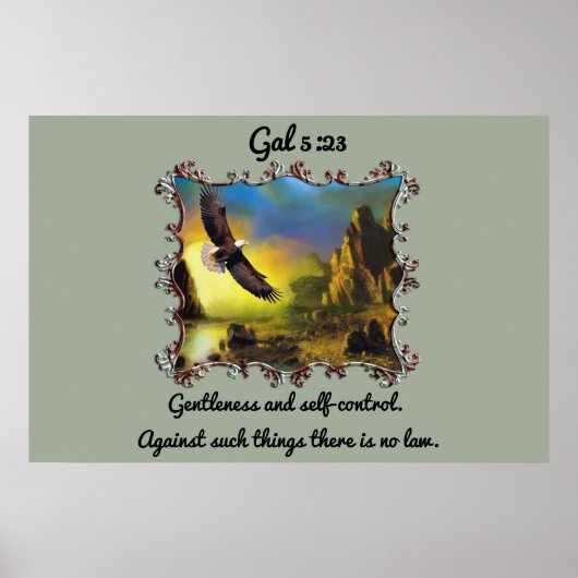 ガル5:23優しさと自制心 ポスター (正面)