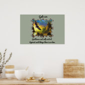 ガル5:23優しさと自制心 ポスター (キッチン)