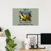 ガル5:23優しさと自制心 ポスター (ホームオフィス)