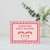 ガレおもしろいンティンの日の最高の友友BFF パーソナライズされた シーズンポストカード (スタンド正面)