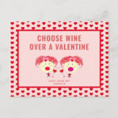 ガレおもしろいンティンの日の最高の友友BFF パーソナライズされた シーズンポストカード (正面)