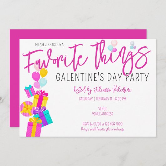 ガレお気に入りのンティンの昼の女の子が夜を明ける 招待状 (正面/裏面)