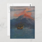 ガレオンザメスペインのイン ポストカード (正面/裏面)