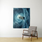 ガレオン船ストームムーンライト海航海 タペストリー (インサイチュ)