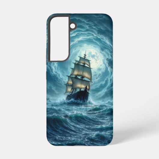 ガレオン船ストームムーンライト海航海 SAMSUNG GALAXYケース (裏面)
