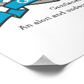 ガレス少年G名オレンジクレストポスターを意味する ポスター (角)