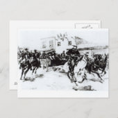 ガレットはビリー・ザ・キッドを連れて来る、1880年 ポストカード (正面/裏面)