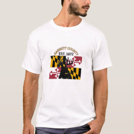 ガレット郡 (メリーランド州) Tシャツ