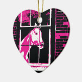 ガレナの窓 セラミックオーナメント (左)